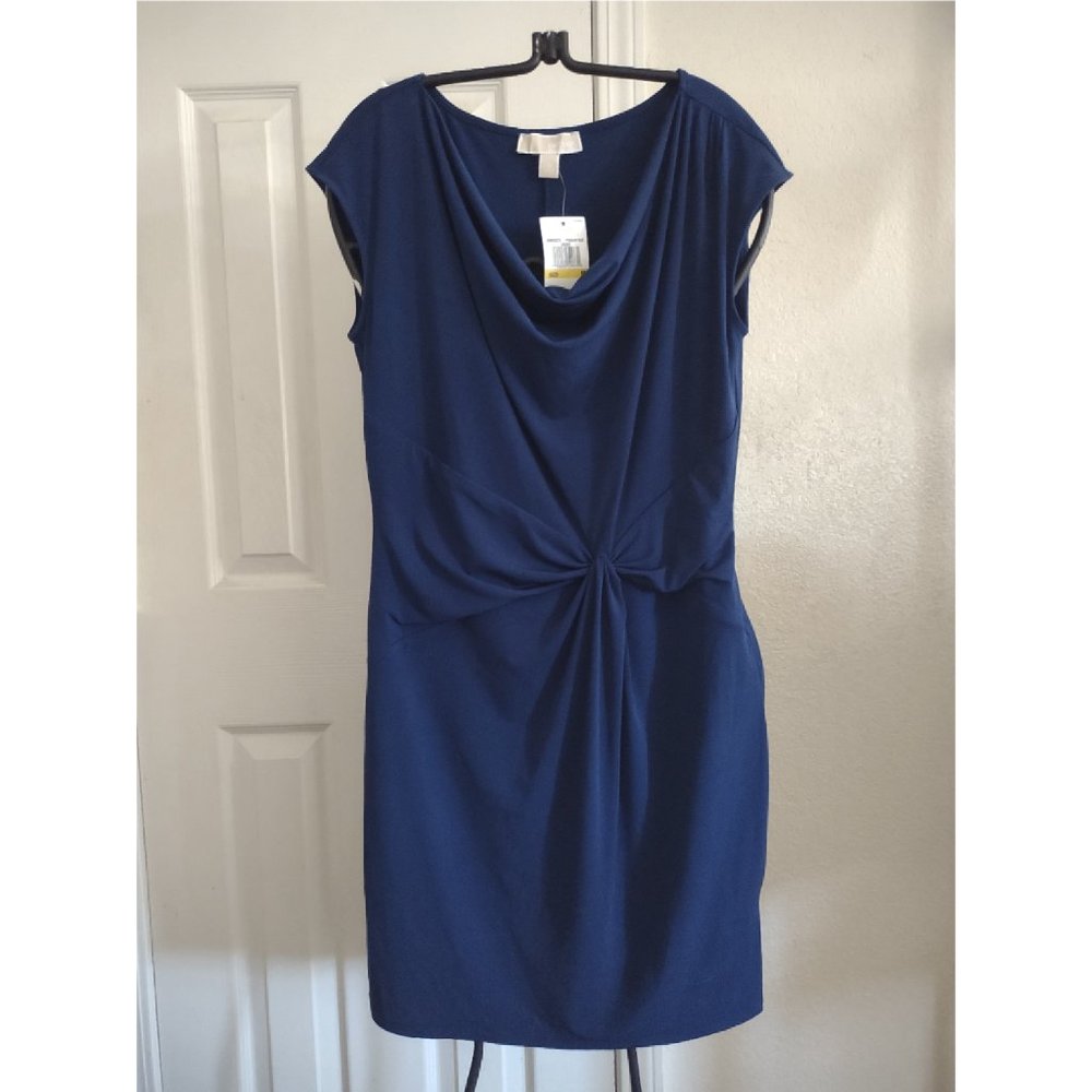 NWT Prussian Blue Michael Kors mini-dress.